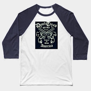 text art Baseball T-Shirt